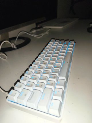 Teclado DIERYA DK61SE Blanco