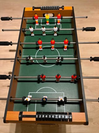 Mesa Futbolín y Billar