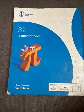 MATEMATIQUES 3 SEC CONSTRUINT MONS