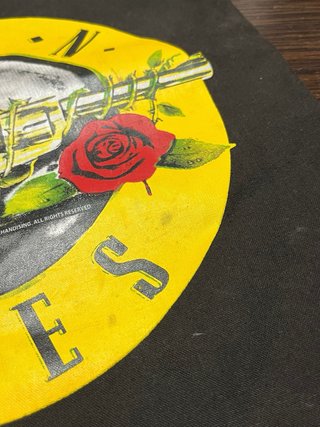 Bolsa Guns N' Roses Negra y Amarilla Totte bag