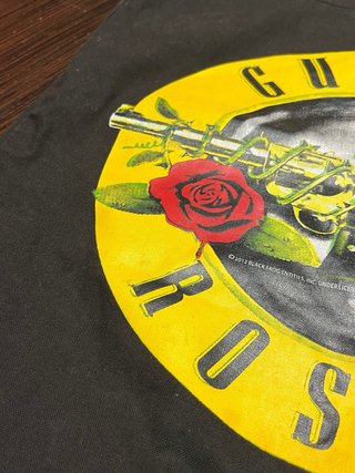Bolsa Guns N' Roses Negra y Amarilla Totte bag