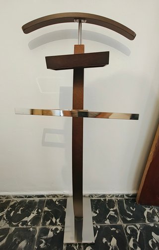 Galan de noche madera y metal