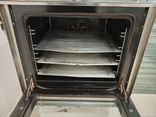 Horno de cocina acero inoxidable