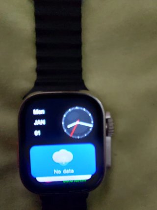 El HM21-Ultra2 Smartwatch negro un reloj inteligen