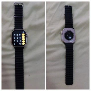 El HM21-Ultra2 Smartwatch negro un reloj inteligen