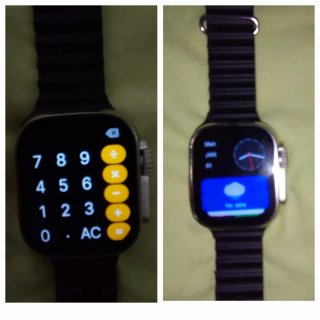 El HM21-Ultra2 Smartwatch negro un reloj inteligen