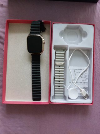 El HM21-Ultra2 Smartwatch negro un reloj inteligen