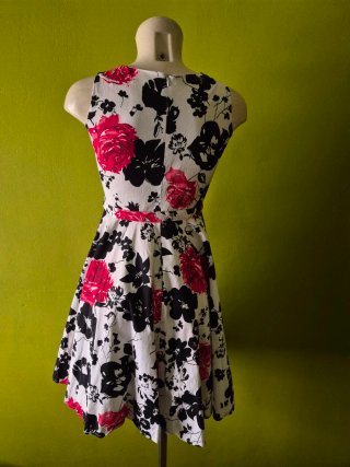 Vestido Rockabilly Niña BlackButterfly 13-14 años