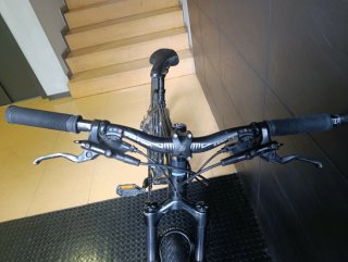 Bicicleta Rockrider Negra