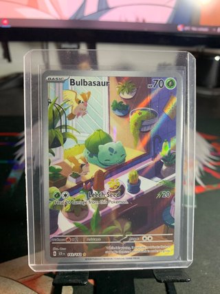 Carta Pokémon Bulbasaur 143/142