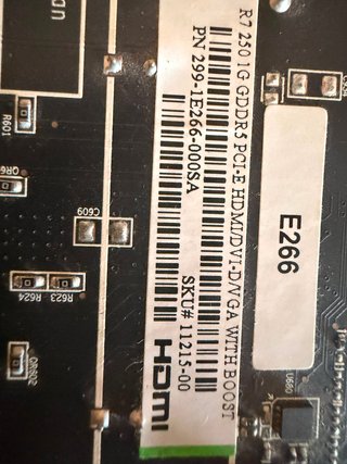 Tarjeta Gráfica Sapphire R7 250
