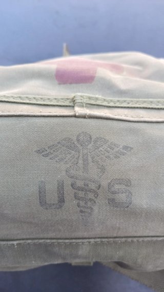 Mochila M3 U.S. Medical Verde Militar Original.