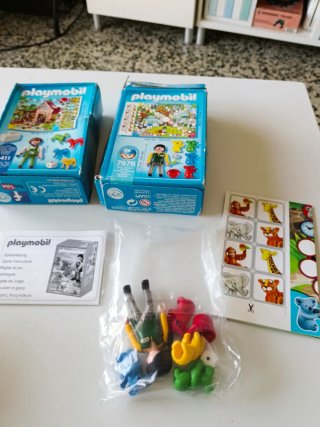 Playmobil 6411 y 7976 Juegos Mesa