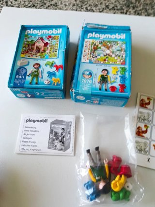 Playmobil 6411 y 7976 Juegos Mesa