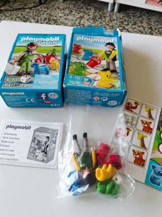 Playmobil 6411 y 7976 Juegos Mesa