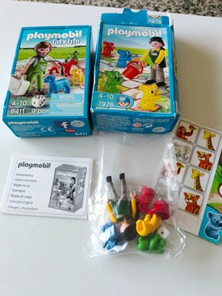 Playmobil 6411 y 7976 Juegos Mesa