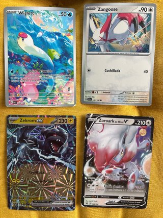 Lote 16 Cartas Pokémon - Fan Art