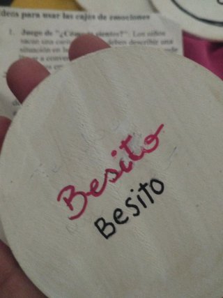 Juego bolsa de Emociones