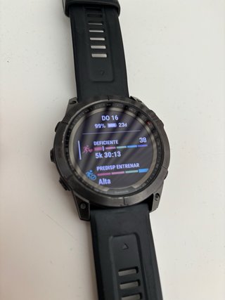 Garmin Fénix 7X Solar Negro Impecable