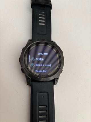 Garmin Fénix 7X Solar Negro Impecable