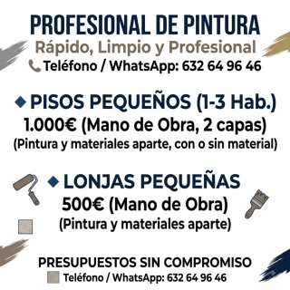 ​ PINTURA Y REFORMAS DE PAREDES