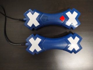 Juego electrónico de habilidad azul
