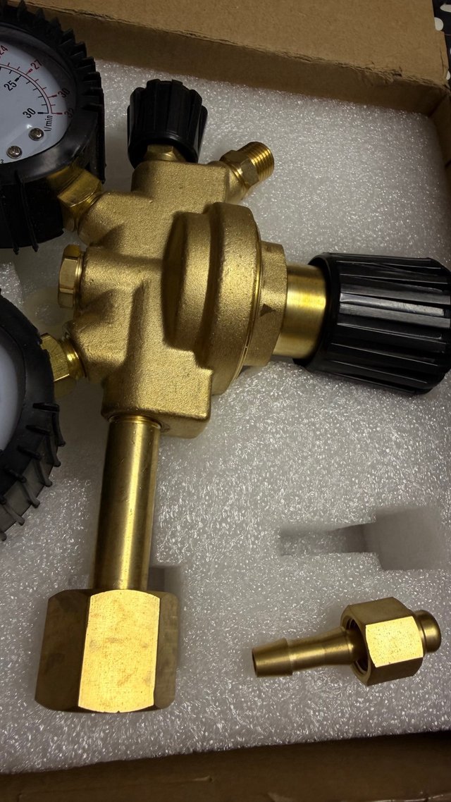Regulador Presión CO2/Argón Soldadura MIG/TIG