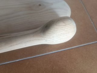 Remos madera maciza de bote salvavidas