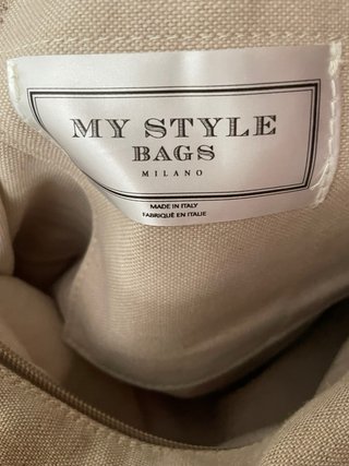 Borsa My Style Bag Milano Beige/Marrone