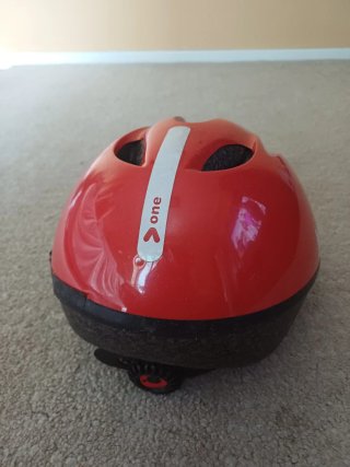 Casco Bici Btwin Kiddy Talla S Rojo