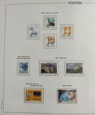 SUPLEMENTO EDIFIL 2009 SELLOS ESPAÑA ESTCH.TRANSP.