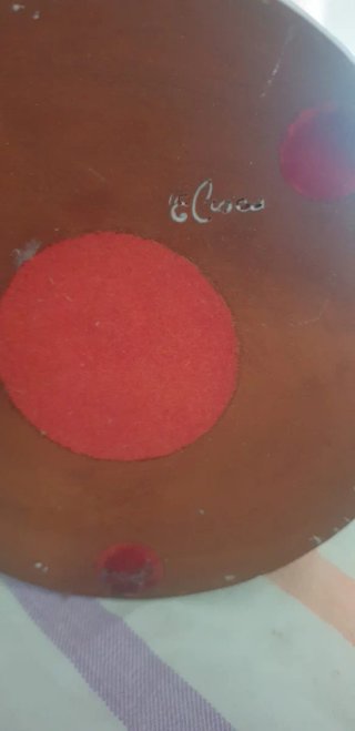 Figura cerámica artesanal hecha a mano