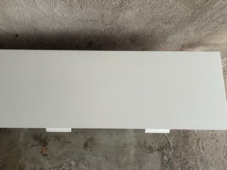 Mueble TV Blanco y Gris