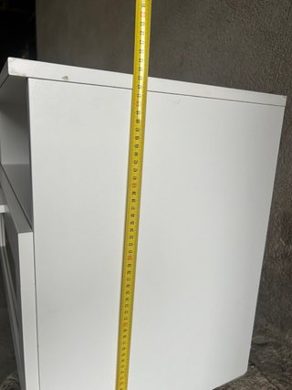 Mueble TV Blanco y Gris