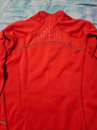 Camiseta running Asics hombre roja
