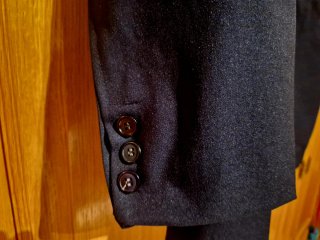 Chaqueta Andolut Joy Negra Botones