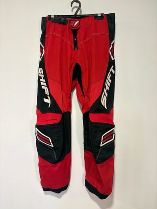 Traje Shift Motocross Enduro Rojo/Negro