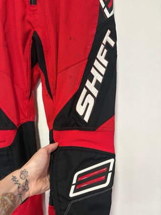 Traje Shift Motocross Enduro Rojo/Negro