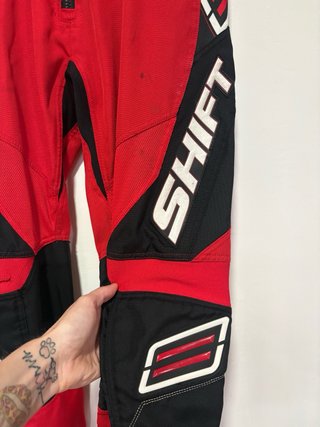 Traje Shift Motocross Enduro Rojo/Negro