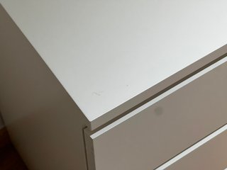 Cómoda IKEA MALM 3 cajones Blanca