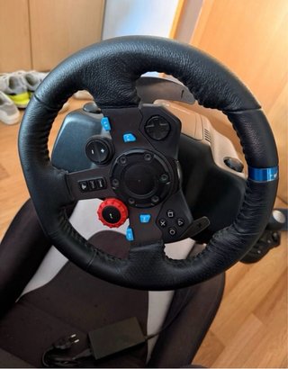 Simulador Logitech Coche Completo