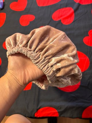 Gorro de dormir rosa