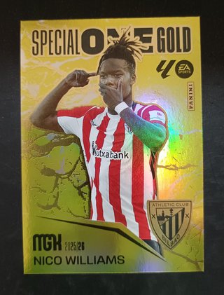 Nico Williams Special One Gold Megacracks 2025 26