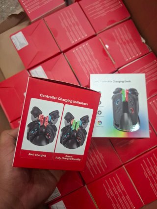 Cargador Rysker para Joycon Switch/OLED