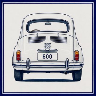 Pack 3 azulejos Seat 600