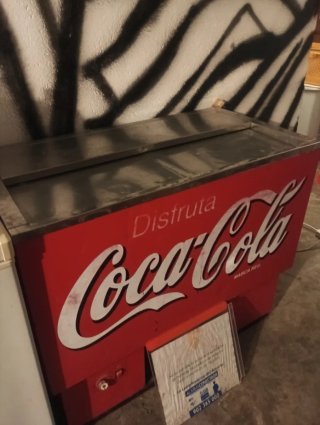 Nevera arcón Coca-Cola Negociable
