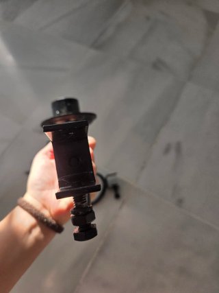 2 Candelabros de Hierro Forjado para Balcón