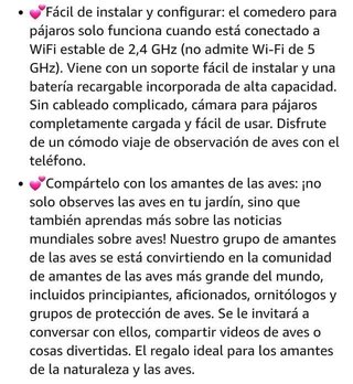 Casa para pájaros con cámara y comedero.