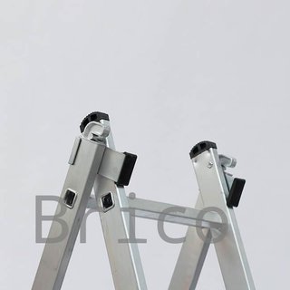 Escalera Aluminio Elite 2x14 - 4+4 M - 80-80x30mm