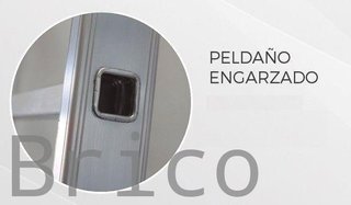 Escalera Aluminio Elite 2x14 - 4+4 M - 80-80x30mm